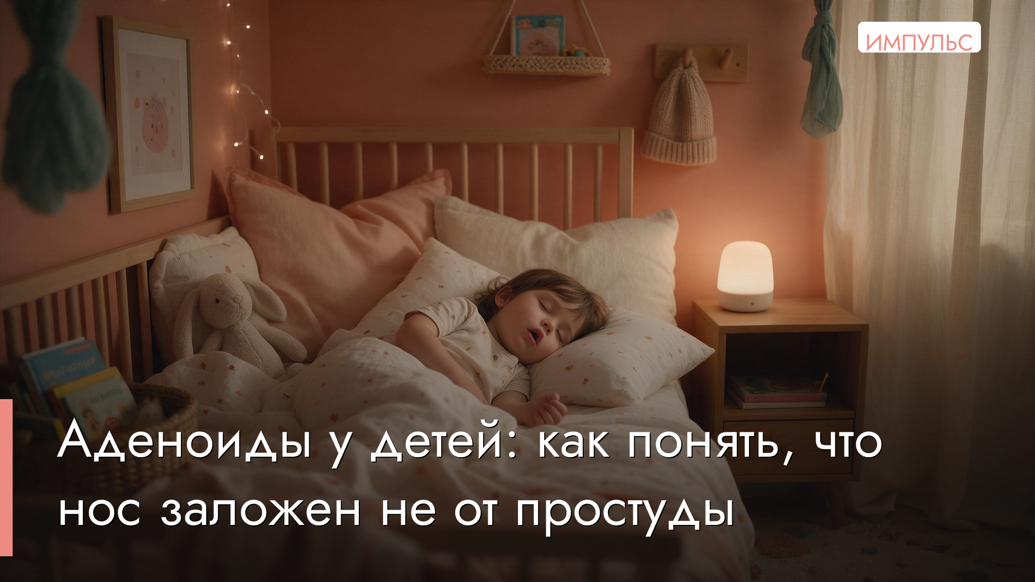 Аденоиды у детей: как понять, что нос заложен не от простуды