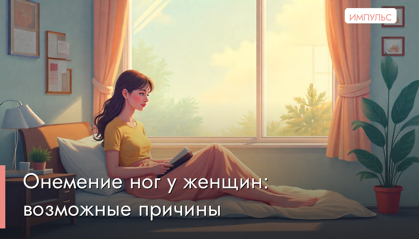Онемение ног у женщин: возможные причины