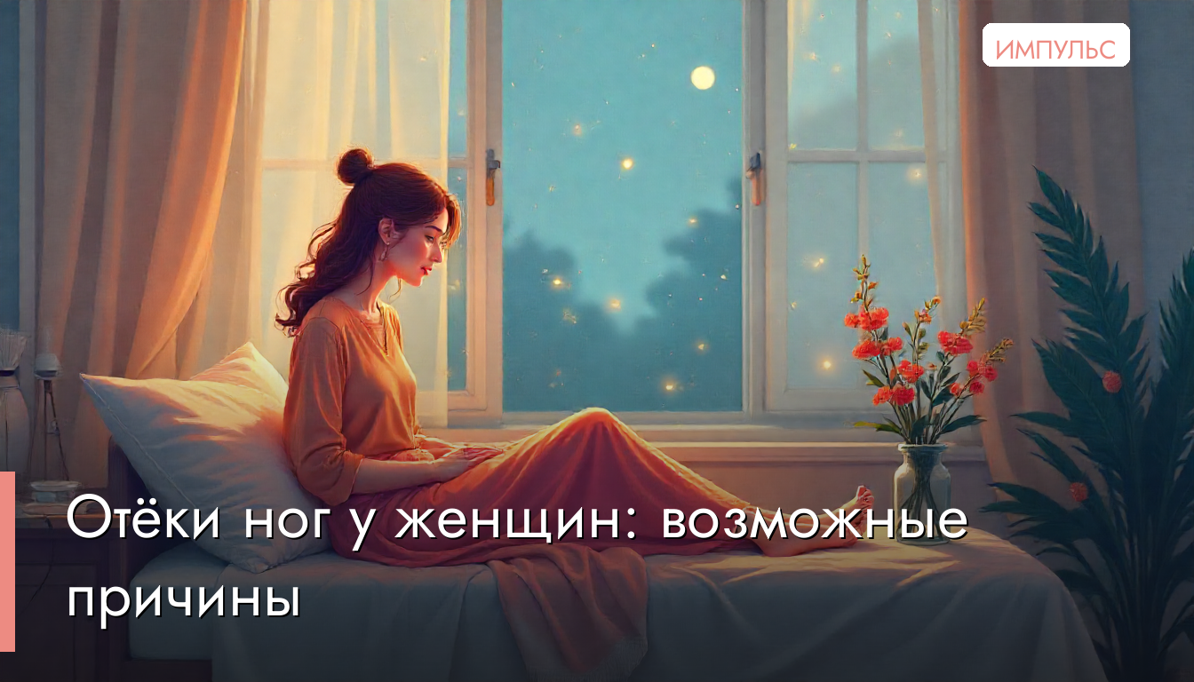 Отёки ног у женщин: возможные причины