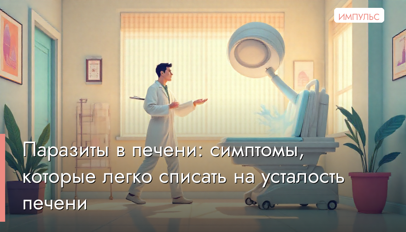 Паразиты в печени: симптомы, которые легко списать на усталость печени