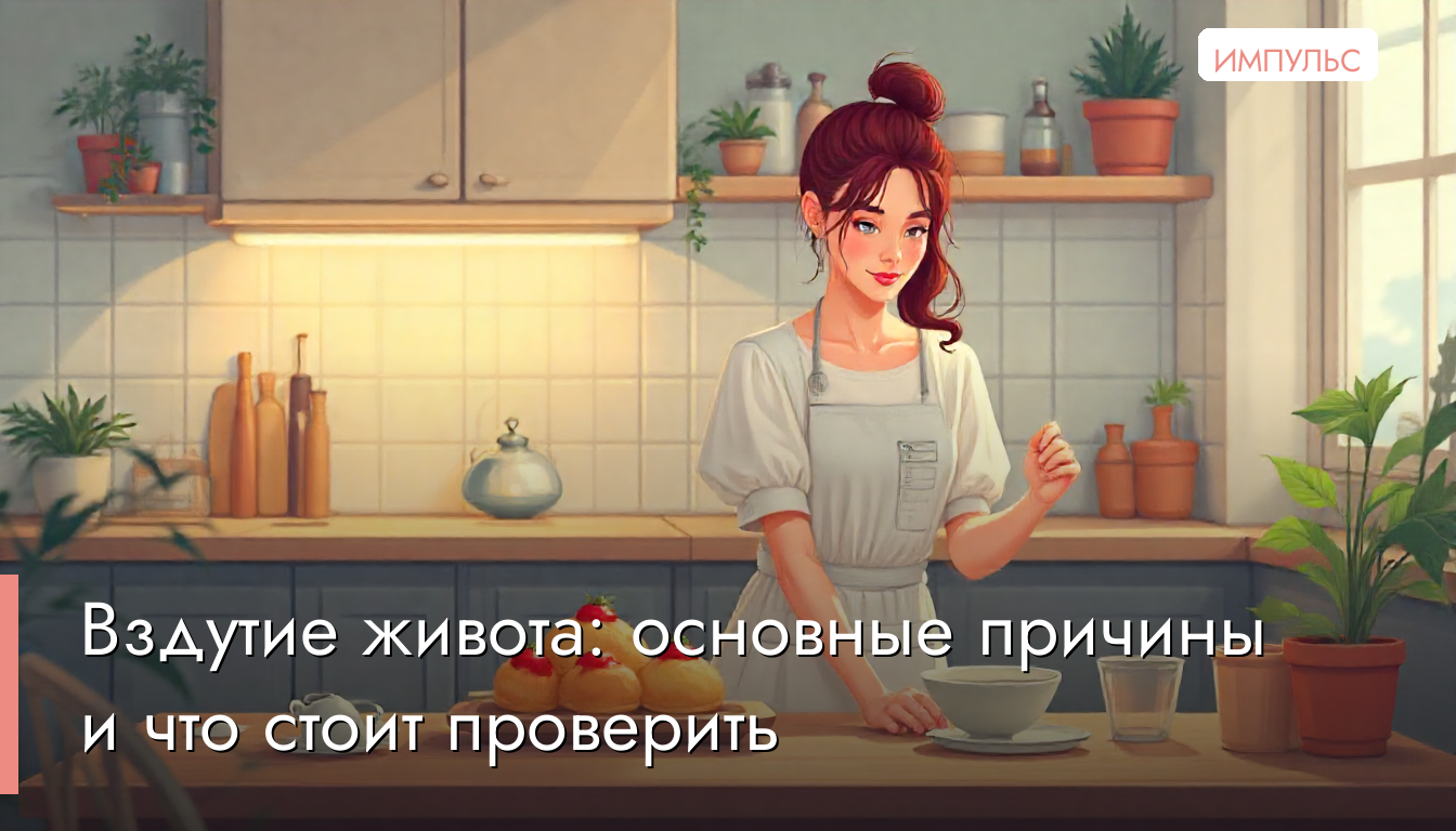 Вздутие живота: основные причины и что стоит проверить