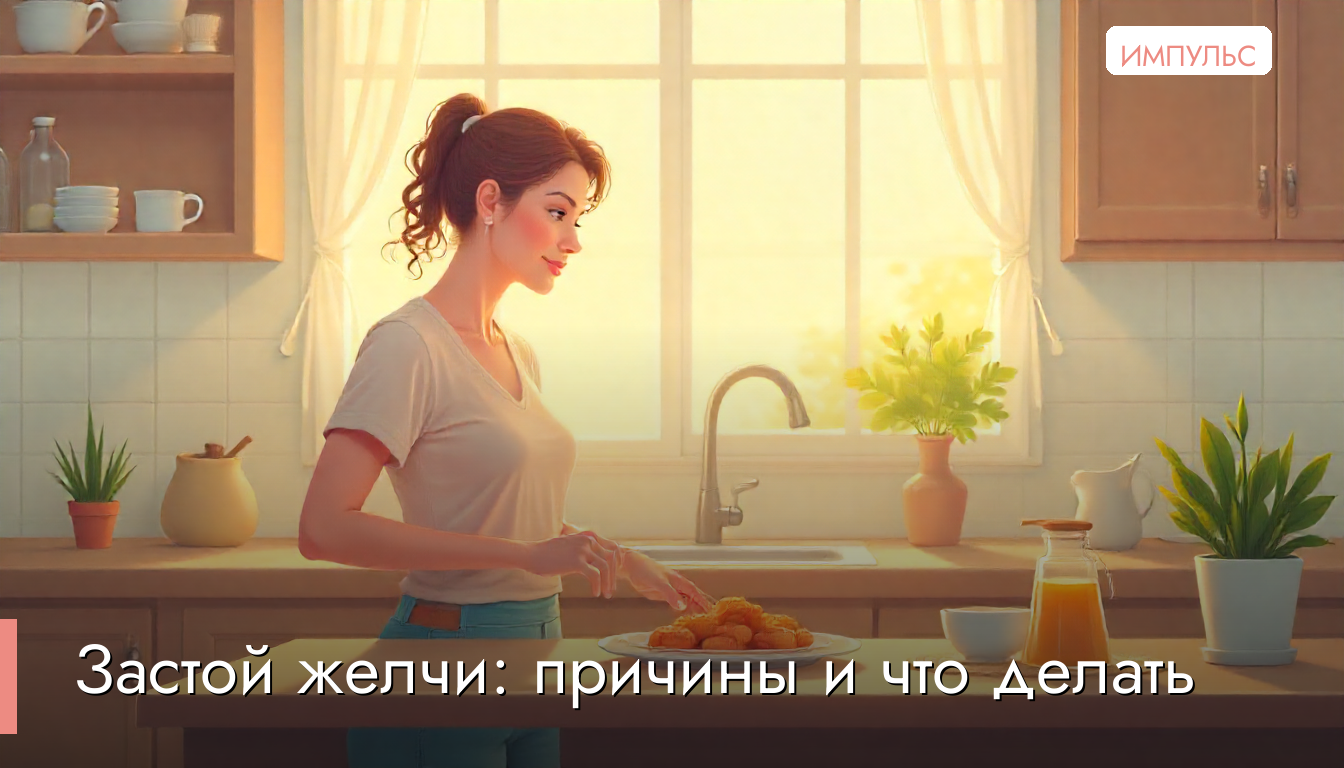 Застой желчи: причины и что делать